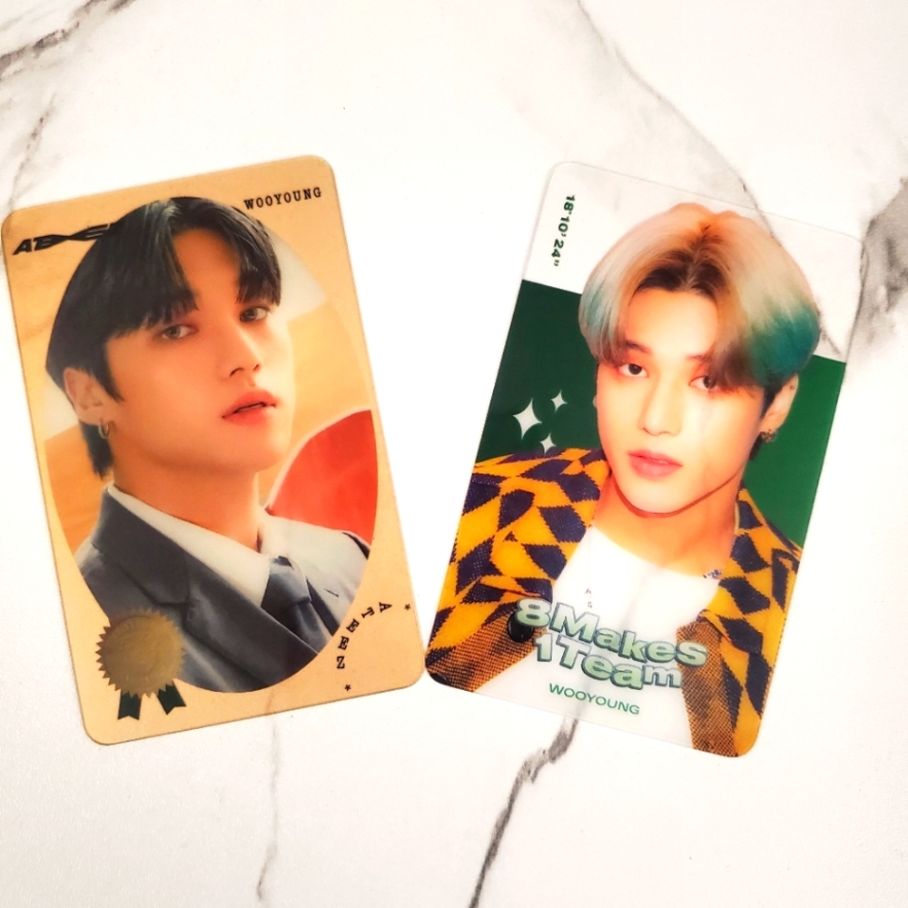 Ateez WooYoung Transparent PC